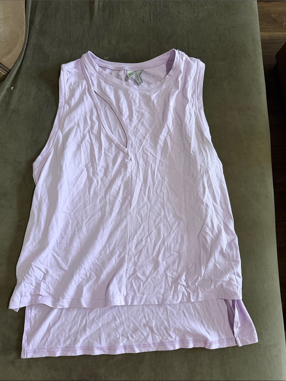 Zella Light Lavender Muscle Tank Top